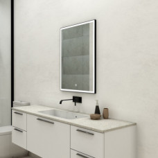 Зеркало с подсветкой Континент Kant Frame Black Led 600х800 ЗЛП948, 4630075693744