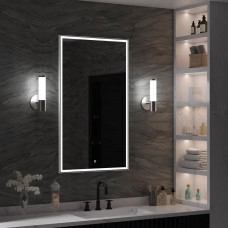Зеркало с подсветкой Континент Kant Strong White Led 700х1200 ЗЛП2129, 4660124903791