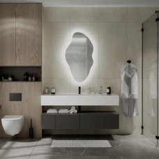 Зеркало с подсветкой Континент ART Phantom Led 600х1100 ЗЛП4819, бесконтактный сенсор, 4660331834864