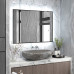 Зеркало с подсветкой Континент Kant Meridian Gray Led 800х600, ЗЛП4940, бесконтактный сенсор, 4660331837186