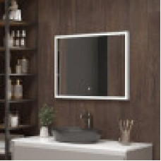Зеркало с подсветкой Континент Kant Frame Gray Led 800х600 ЗЛП1019, 4630075698091
