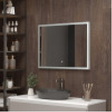 Зеркало с подсветкой Континент Kant Frame Gray Led 800х600 ЗЛП1019, 4630075698091