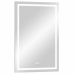 Зеркало КОНТИНЕНТ Verte LED 500х700 с часами, ЗЛП477