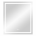 Зеркало КОНТИНЕНТ Verte LED 800х900 с часами, ЗЛП630