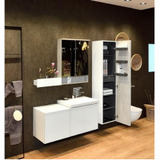 Шкаф-пенал Geberit Acanto 38, 500.619.01.2 белый глянец