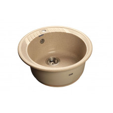 МОЙКА ДЛЯ КУХНИ GRANFEST МРАМОР GF-R520, ЦВЕТ ПЕСОЧНЫЙ МОЙКА ДЛЯ КУХНИ GRANFEST МРАМОР GF-R520, ЦВЕТ ПЕСОЧНЫЙ