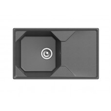 МОЙКИ ДЛЯ КУХНИ GRANFEST МРАМОР GF-U-840L , ЦВЕТ ГРАФИТ