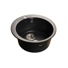 Мойка GRANFEST GF-R480 D =475 мм, круглая (Черный)