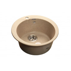 Мойка GRANFEST GF-R480 D =475 мм, круглая (Песочный)