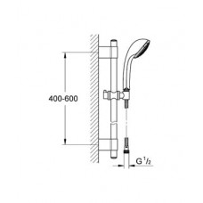 Душевой гарнитур Grohe Relexa 100 Trio 28942000