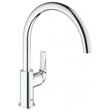 Смеситель для кухни GROHE BauCurve, высокий излив, хром (31536001)