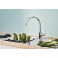 Смеситель для кухни GROHE BauCurve, высокий излив, хром (31536001)