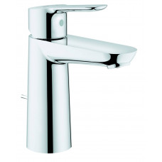 Смеситель для раковины GROHE BauEdge с донным клапаном, M-Size, хром (23758000)