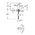 Смеситель для раковины Grohe BauFlow 23752000 S-Size