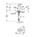 Смеситель для раковины Grohe BauLoop 23336000