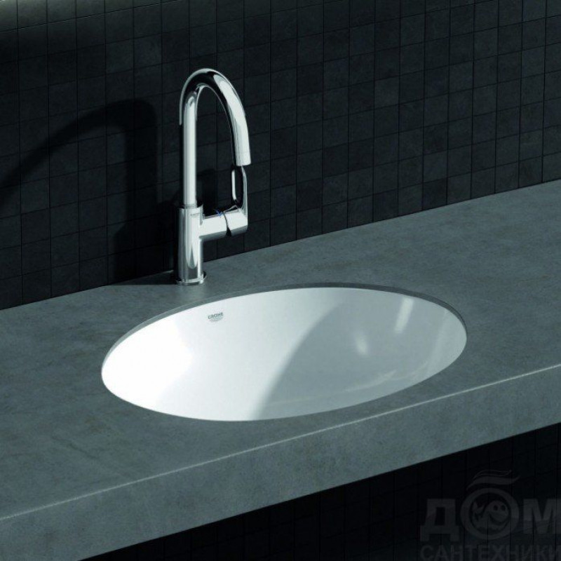 Смеситель для раковины с донным клапаном GROHE BauLoop 23763000