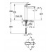 Смеситель для раковины Grohe Eurodisc Cosmopolitan 23432000