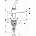 Смеситель для биде Hansgrohe Axor Terrano 37200000