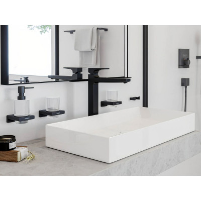 Смеситель hansgrohe Metropol для раковины 32512340, шлифованный черный хром