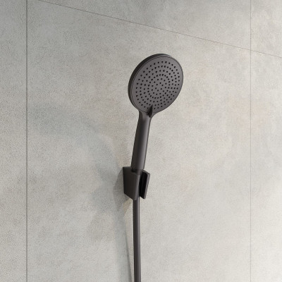 Лейка для душа, графитовая, Optima Home, IDDIS, OPH3F0Gi18