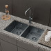 Мойка, нерж.сталь, универсального монтажа, графит, 745*440, Edifice, IDDIS, EDI75G2i77