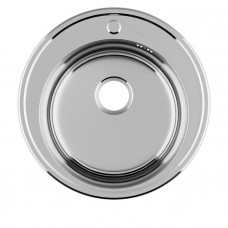Мойка, нержавеющая cталь, полированная, D510, Basic, IDDIS, BAS51P0i77 Мойка, нержавеющая cталь, полированная, D510, Basic, IDDIS, BAS51P0i77