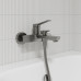 Смеситель для ванны, графит матовый, Parker, IDDIS, PARGM00i02WA