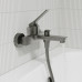 Смеситель для ванны, графит матовый, Parker, IDDIS, PARGM00i02WA