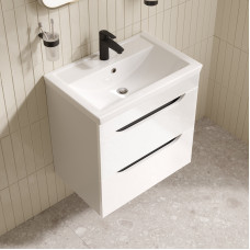 Тумба с умывальником, подвесная, 60 см, белый, Ray, IDDIS, RAY60W0i95K Тумба с умывальником, подвесная, 60 см, белый, Ray, IDDIS, RAY60W0i95K