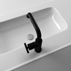 Смеситель для умывальника IDDIS GRANGE, GRABLR0i01,Черный матовый