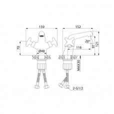 Смеситель для раковины IDDIS ACROS ,ACRSB00i01