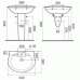 Умывальник Ideal Standard San Remo W406001