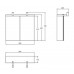 Зеркальный шкаф Ideal Standart Daylight K2217EG