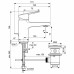 Смеситель для раковины Ideal Standard Ceraplan BD214XG Черный матовый