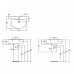 Умывальник Ideal Standard Connect Arc 60x46 E787501