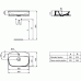 Раковина Ideal Standard Dea 62 см T044583 , белая матовая