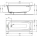 Ванна акриловая Ideal Standard i.life, цвет белый, 170 *75 см, T476001