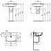 Раковина подвесная Ideal Standard Tempo 55x45 T056501