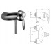 Смеситель для душа IDEAL Standard Tendence A3005AA