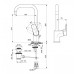 Высокий смеситель для раковины A6571AA Ideal Standard Tesi (хром)