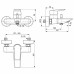 Смеситель для ванны Ideal Standard TESI A6583AA , хром