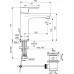 Смеситель Ideal Standard Tyria BC159HO для раковины с донным клапаном, белый/хром