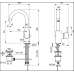 Смеситель для раковины Ideal Standard Vito B0410AA