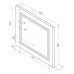 Зеркало Континент Forest LED 100x80, ЗЛП366