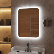Зеркало Континент Glamour Led 700x1000, с подсветкой, ЗЛП227