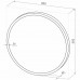 Зеркало КОНТИНЕНТ Infinity LED туннельное D 600 с подсветкой, ЗЛП3017