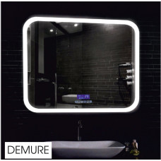 Зеркало Континент Demure LED (90*70 см, LED подсветка, мультифункциональный блок), ЗЛП448