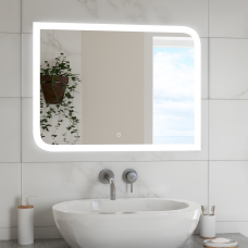 Зеркало Континент Fantasy LED (80*60 см, LED подсветка, сенсорный выключатель), ЗЛП37. 4660007807888