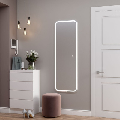 Зеркало КОНТИНЕНТ Loren LED 455х1350 c подсветкой, ЗЛП430