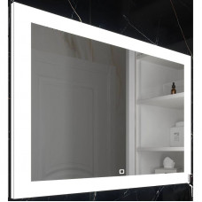 Зеркало Континент Relax LED (120*70 см, LED подсветка, сенсорный выключатель, часы), ЗЛП471 Зеркало Континент Relax LED (120*70 см, LED подсветка, сенсорный выключатель, часы), ЗЛП471